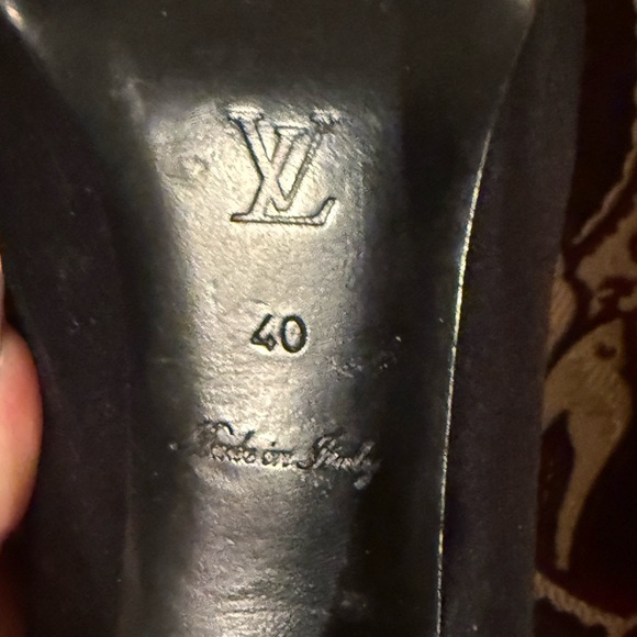 Authentic Louis Vuitton Bee High Heel Sandals 9.5 w/box - Picture 8 of 16